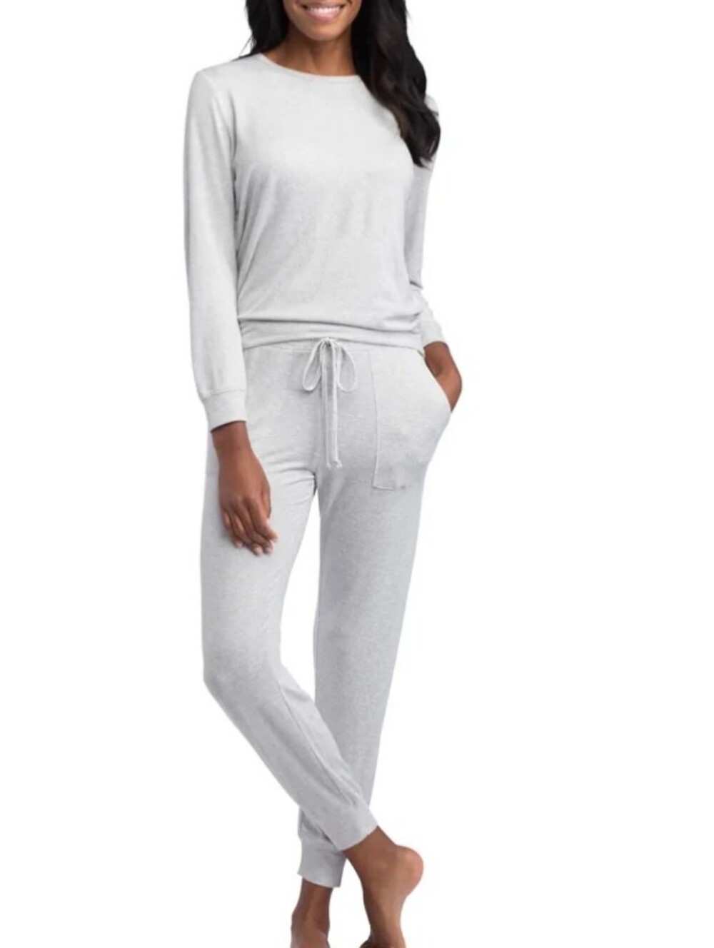 NWT Softies Dream Jersey Crew Neck Lounge Set. 4X/5X